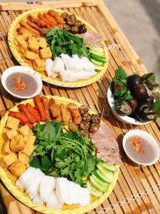 Bún đậu mắm tôm Phan Rang