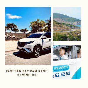đặt xe taxi sân bay Cam Ranh đi Vinh Hy giá tốt 2026