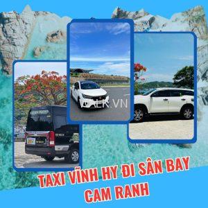 taxi Vĩnh Hy đi sân bay Cam Ranh cập nhật giá và quảng đường chi tiết